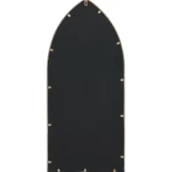 vidaXL Spiegel 100x45 cm ijzer zandkleurig