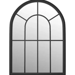 vidaXL Spiegel 60x45 cm ijzer zwart