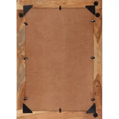 vidaXL Spiegel 70x50 cm massief gerecycled hout en glas