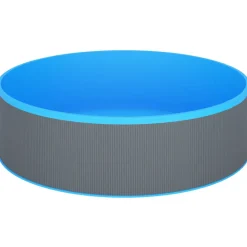 vidaXL Splasher pool met hangende skimmer en pomp 350x90 cm wit