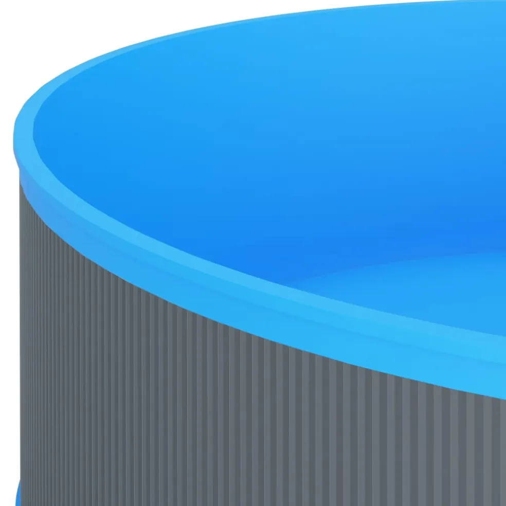 vidaXL Splasher pool 350x90 cm grijs