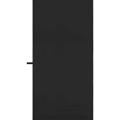 vidaXL Sporthanddoeken 2 st Zwart 140 x 70 cm Polyester en polyamide