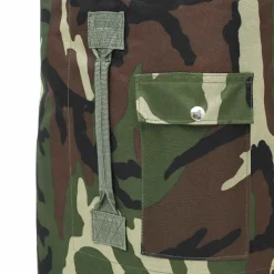 vidaXL Sporttas legerstijl 85 L camouflage
