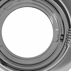 vidaXL Spotje 6 st zilver 9 x 9 x 2 cm Aluminium
