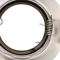 vidaXL Spotje 6 st Zilver 9 x 9 x 2.5 cm Metaal