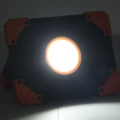 vidaXL Spotlight draagbaar LED ABS 10 W koudwit