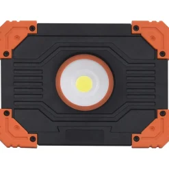 vidaXL Spotlight draagbaar LED ABS 10 W koudwit