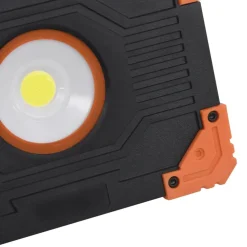 vidaXL Spotlight draagbaar LED ABS 10 W koudwit