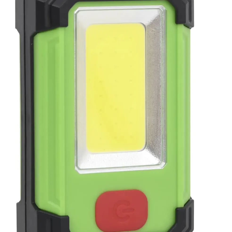 vidaXL Spotlight draagbaar solar LED 7 W koudwit