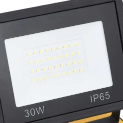 vidaXL Spotlight met handvat LED 2x30 W warmwit