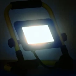 vidaXL Spotlight met handvat LED 30 W koudwit