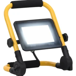 vidaXL Spotlight met handvat LED 30 W koudwit