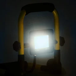 vidaXL Spotlight met handvat LED 10 W koudwit