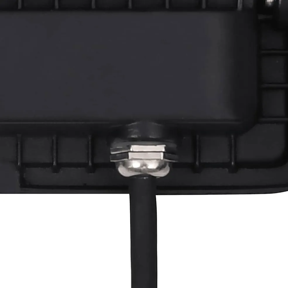 vidaXL Spotlight met handvat LED 2x50 W warmwit