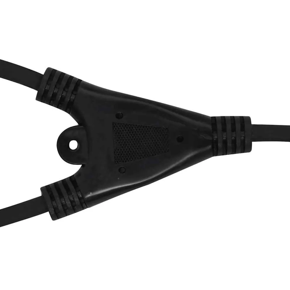 vidaXL Spotlight met handvat LED 2x50 W warmwit