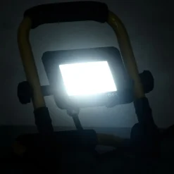 vidaXL Spotlight met handvat LED 20 W koudwit