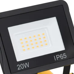 vidaXL Spotlight met handvat LED 2x20 W koudwit