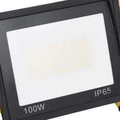 vidaXL Spotlight met handvat LED 100 W warmwit