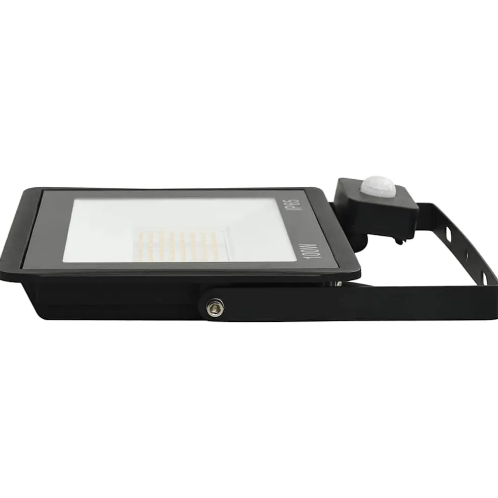 vidaXL Spotlight met sensor LED 100 W koudwit