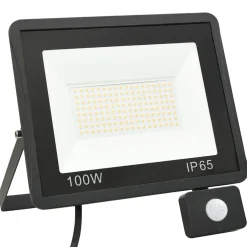 vidaXL Spotlight met sensor LED 100 W koudwit