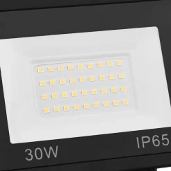 vidaXL Spotlight met sensor LED 30 W warmwit
