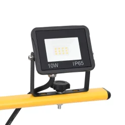 vidaXL Spotlight met statief LED 2x10 W koudwit