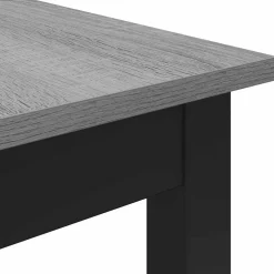 vidaXL Staande Bartafel Bewerkt hout Vierkant