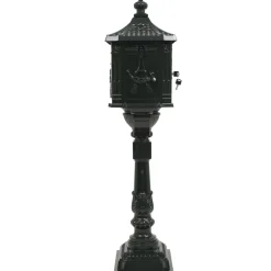 vidaXL Staande brievenbus vintage stijl roestbestendig aluminium groen