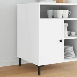vidaXL Staande Poten 2 st Zwart 57 x 57 x 100 mm IJzer