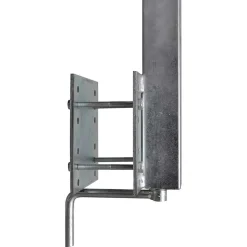 vidaXL Stalen frame ondersteuning voor de boot aanhanger (set van 2)