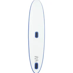 vidaXL Stand-up paddleboard opblaasbaar met zeilset blauw en wit