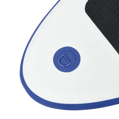 vidaXL Stand-up paddleboard opblaasbaar met zeilset blauw en wit