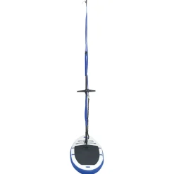 vidaXL Stand-up paddleboard opblaasbaar met zeilset blauw en wit