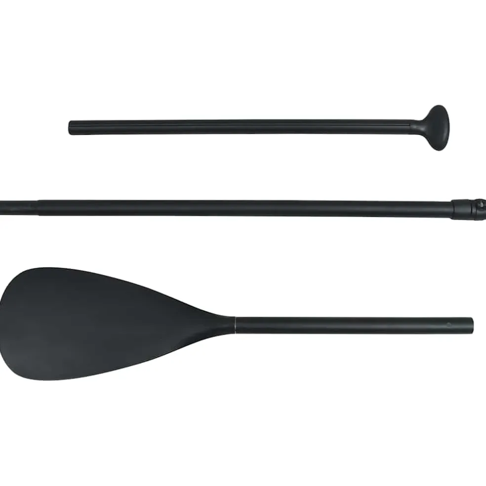 vidaXL Stand-up paddleboard opblaasbaar met zeilset rood en wit