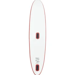 vidaXL Stand-up paddleboard opblaasbaar met zeilset rood en wit