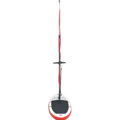 vidaXL Stand-up paddleboard opblaasbaar met zeilset rood en wit
