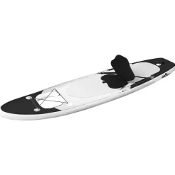 vidaXL Stand Up Paddleboardset opblaasbaar 300x76x10 cm zeeblauw