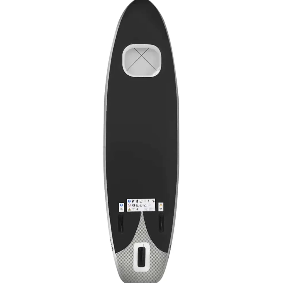 vidaXL Stand Up Paddleboardset opblaasbaar 300x76x10 cm zeeblauw