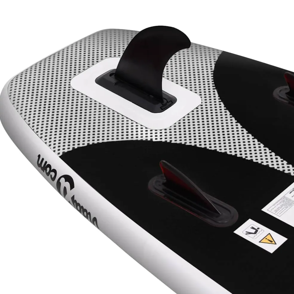 vidaXL Stand Up Paddleboardset opblaasbaar 300x76x10 cm zeeblauw