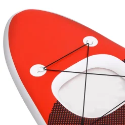 vidaXL Stand Up Paddleboardset opblaasbaar 300x76x10 cm rood
