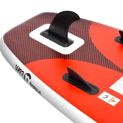 vidaXL Stand Up Paddleboardset opblaasbaar 300x76x10 cm rood