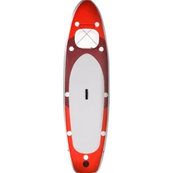 vidaXL Stand Up Paddleboardset opblaasbaar 300x76x10 cm rood