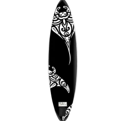 vidaXL Stand Up Paddleboardset opblaasbaar 305x76x15 cm zwart