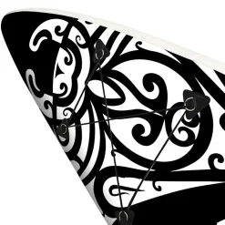 vidaXL Stand Up Paddleboardset opblaasbaar 305x76x15 cm zwart