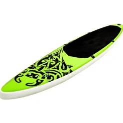 vidaXL Stand Up Paddleboardset opblaasbaar blauw en wit