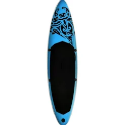 vidaXL Stand Up Paddleboardset opblaasbaar 305x76x15 cm blauw