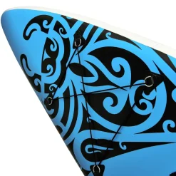 vidaXL Stand Up Paddleboardset opblaasbaar 305x76x15 cm blauw