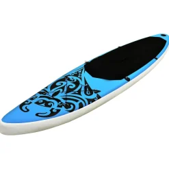 vidaXL Stand Up Paddleboardset opblaasbaar 305x76x15 cm blauw