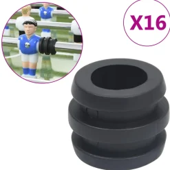 vidaXL Stangstopper tafelvoetbal 16 st 15,9/16 mm