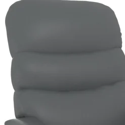 vidaXL Sta-op-massagestoel kunstleer antracietkleurig